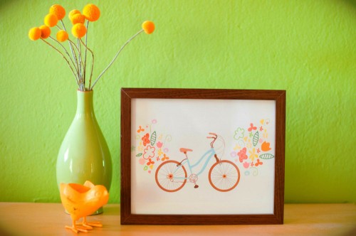 my little buffalo bicycle illustration my little buffalo illustration bike2 500x332 My Little Buffalo