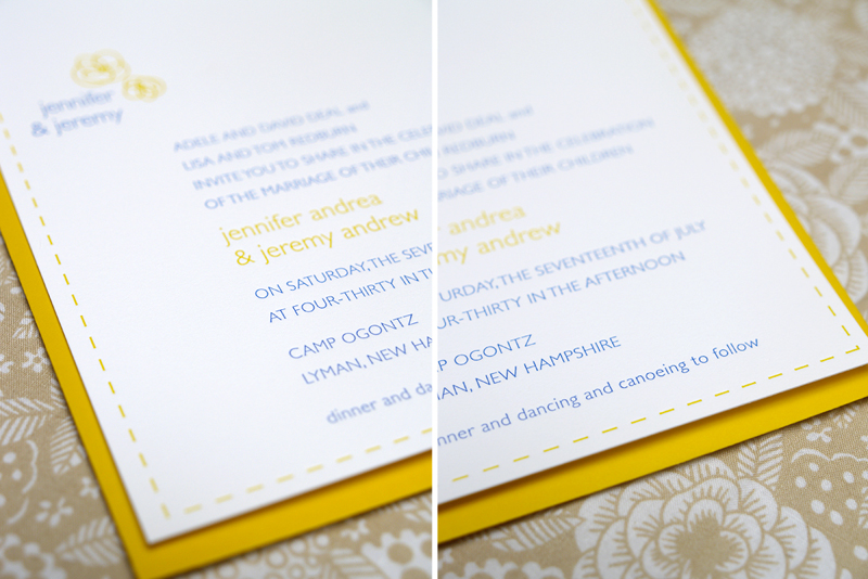  Jennifers Yellow and Blue Modern Floral Wedding We agreed the Hibiscus 