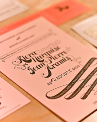 Pink-Gold-Letterpress-Wedding-Invitation