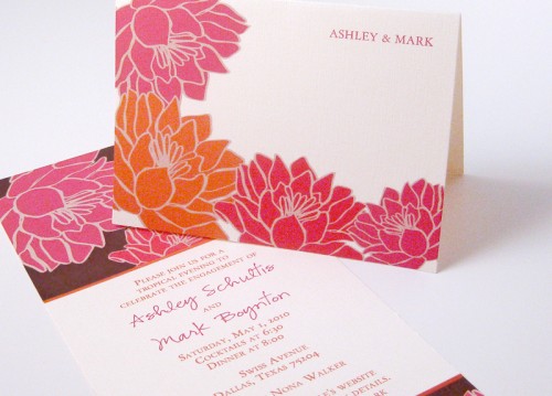 Tropical-Floral-Red-Orange-Wedding-Invitation Tropical-Floral-Red-Orange-Wedding-Invitation