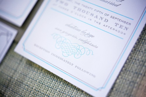 California-Letterpress-Wedding-Invitations California Letterpress Wedding Invitations3 500x333 Lena and Dereks California Wedding Invitations