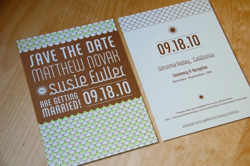 Art-Deco-Wedding-Save-the-Date Art Deco Wedding Save the Date 500x332 Art Deco Garden Party Wedding Invitations