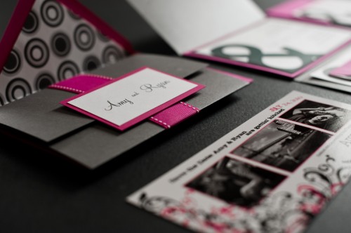 Pink-Black-Ampersand-Wedding-Invitations-Pocketfold Pink-Black-Ampersand-Wedding-Invitations-Pocketfold