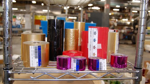 Crane Stationery Foil Materials 500x281 The Printing Process: Foil Stamping