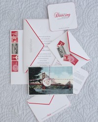 Classic-Elegant-Red-White-Gray-Letterpress-Wedding-Invitations