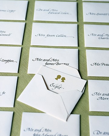Hopefully this round up of creative escort card and place card ideas will 
