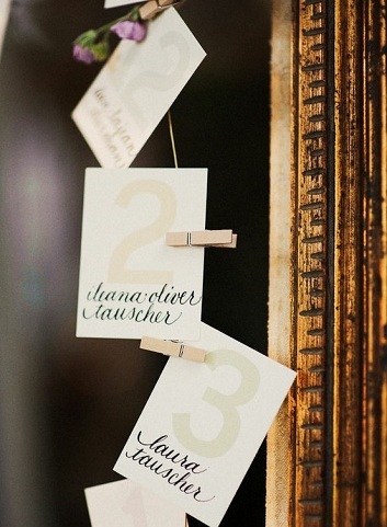 Creative And Unique Wedding Place Card And Escort Card Ideas Oh So
