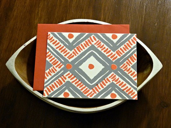 Deadweight Red Pattern Card 550x412