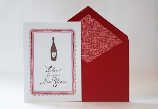 Mr Boddingtons Studio Holiday Card Cheers To Your New Years 550x380