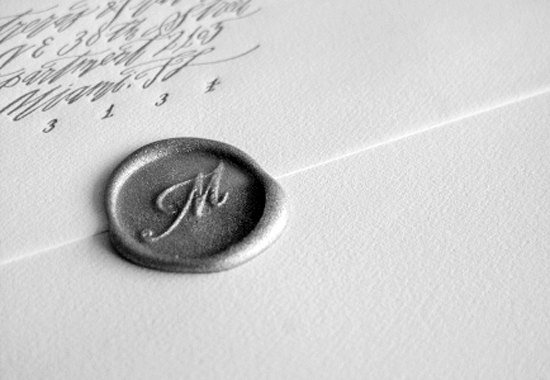 Uruguay Calligraphy Letterpress Wedding Invitations Blackbird Letterpress 