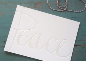 gracie finn peace blind emboss holiday card 300x214