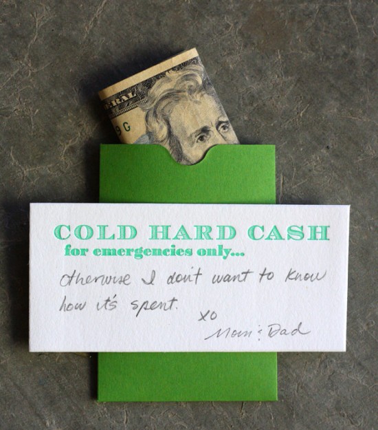Clever Gift Card Enclosures From Dingbat Press