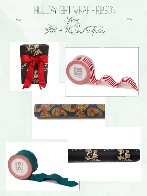 Our incredible giftwrap, new velvet ribbon and a giveaway! - The