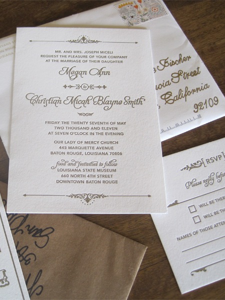 art deco scrapbook ideas for wedding invitations