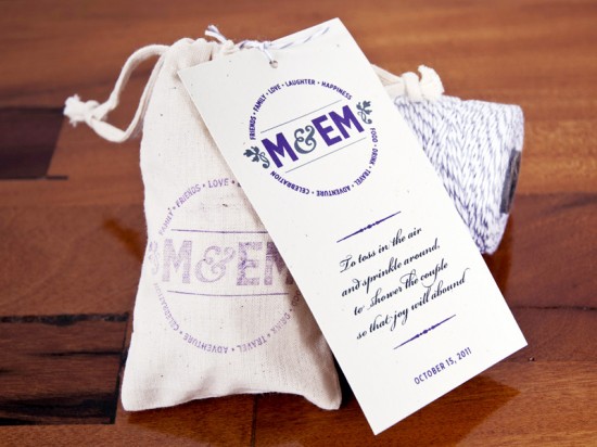 Custom Logo Wedding Invitations Lavender X Mauro Emmys Travel