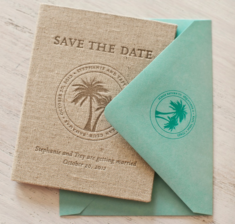 Passport save the date wedding invitations