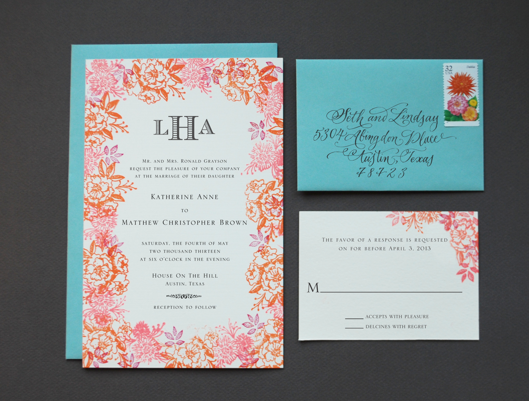 diy-rubber-stamp-floral-wedding-invitations