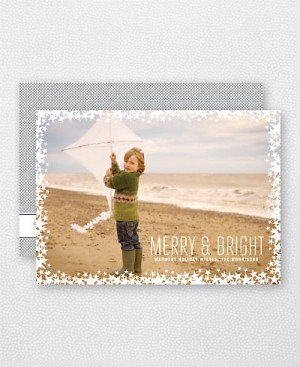 Hello! Lucky Holiday Photo Card via Oh So Beautiful Paper