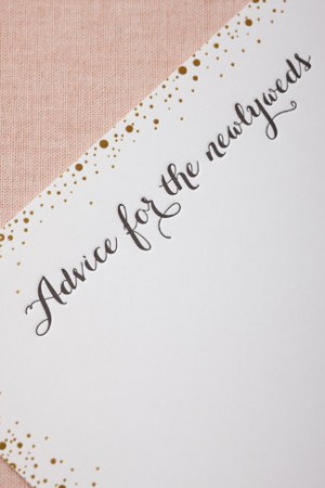Day-Of Wedding Stationery Inspiration and Ideas: Confetti via Oh So Beautiful Paper (8)