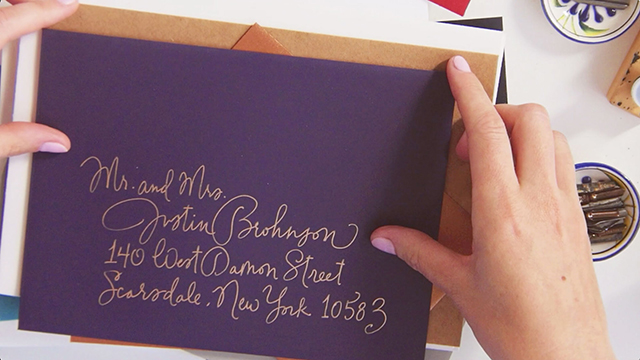 The Art of the Envelope Calligraphy Class by Paperfinger for Skillshare / Oh So Beautiful Paper