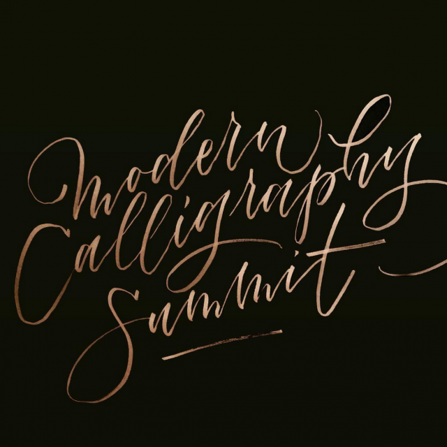 Modern Calligraphy Summit Enrollment