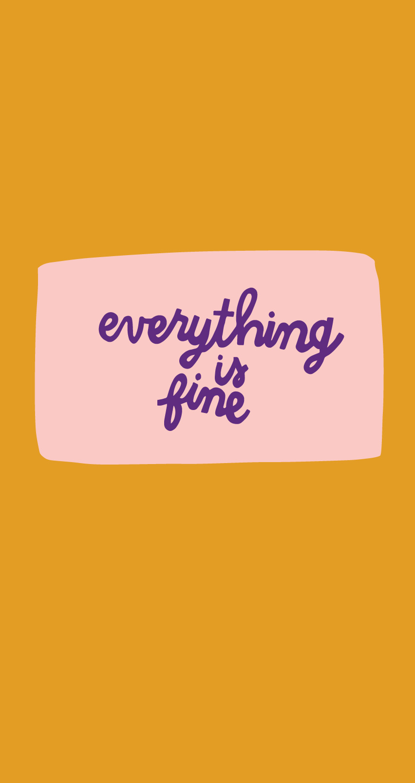 EverythingisFineWallpaperTheGoodTwiniPhone.jpg (852×1608) Pop art wallpaper, Retro