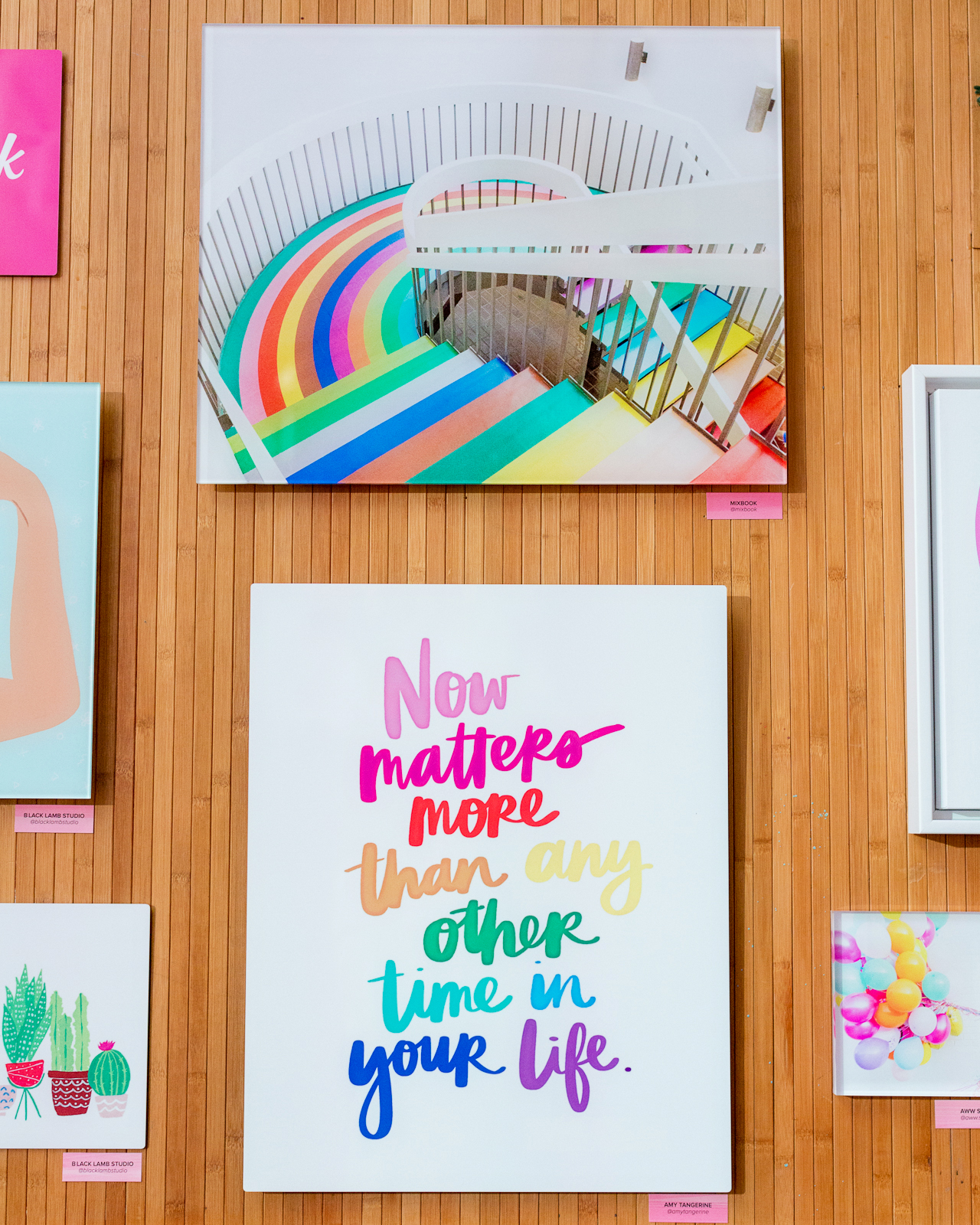 Paper Party 2018 / Colorful Modern Abstract Art Party Inspiration