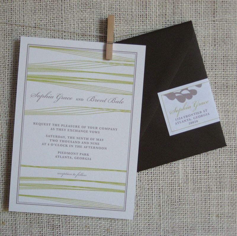 Modern-green-stripes-wedding-invitation