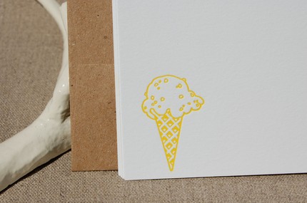 Ice-cream-cone-notecard