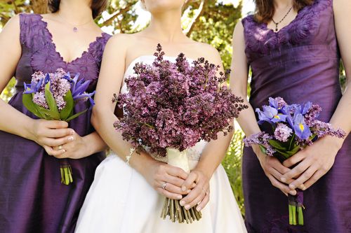 Dandelion Wedding Bouquet