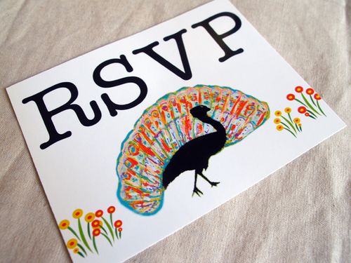  500wi Heidi Davids Quirky DIY Illustrated Wedding Invitations
