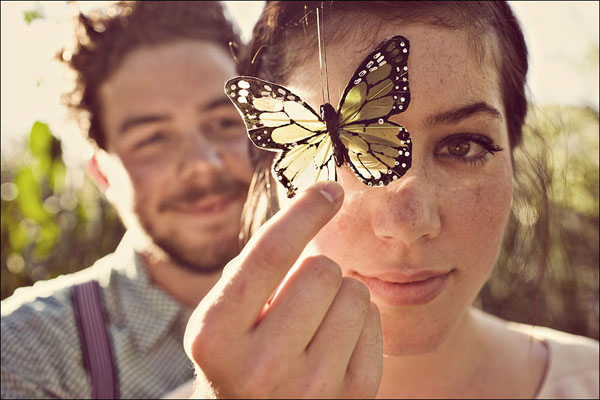 Butterly-engagement-session