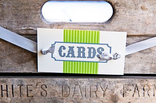 Erica-Tory-DIY-Blue-Lime-Green-Wedding 6a00e554ee8a2288330120a8c183ac970b 500wi Erica + Torys Modern Country Wedding Invitations