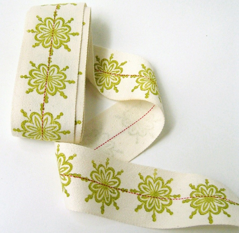 Jezze-block-printed-ribbons-green