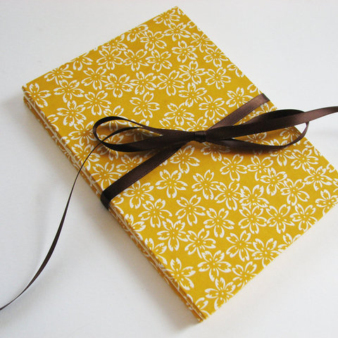 Campbell-raw-press-photo-album-yellow-floral