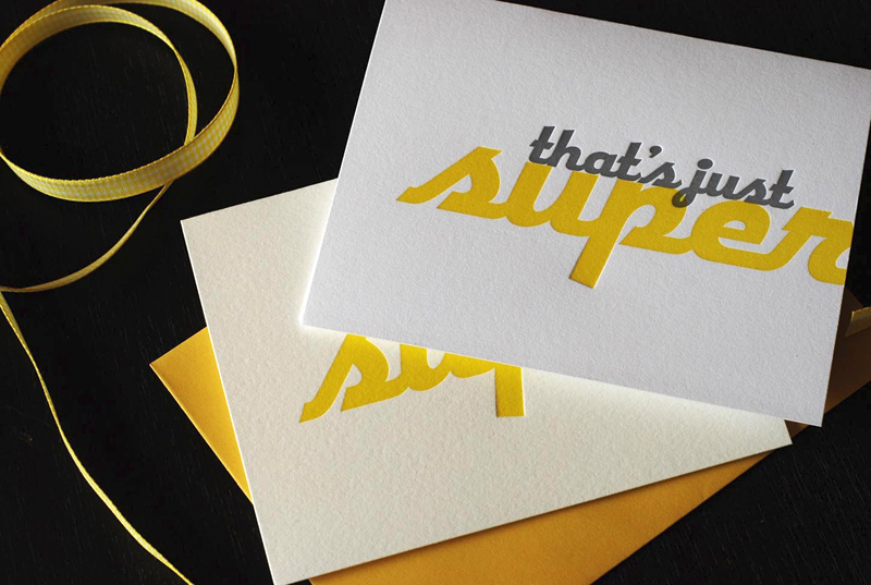 Yellow-gray-letterpress-congratulations-card