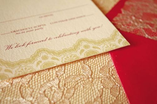  this invitation was designed for an eclectic Spanish style wedding