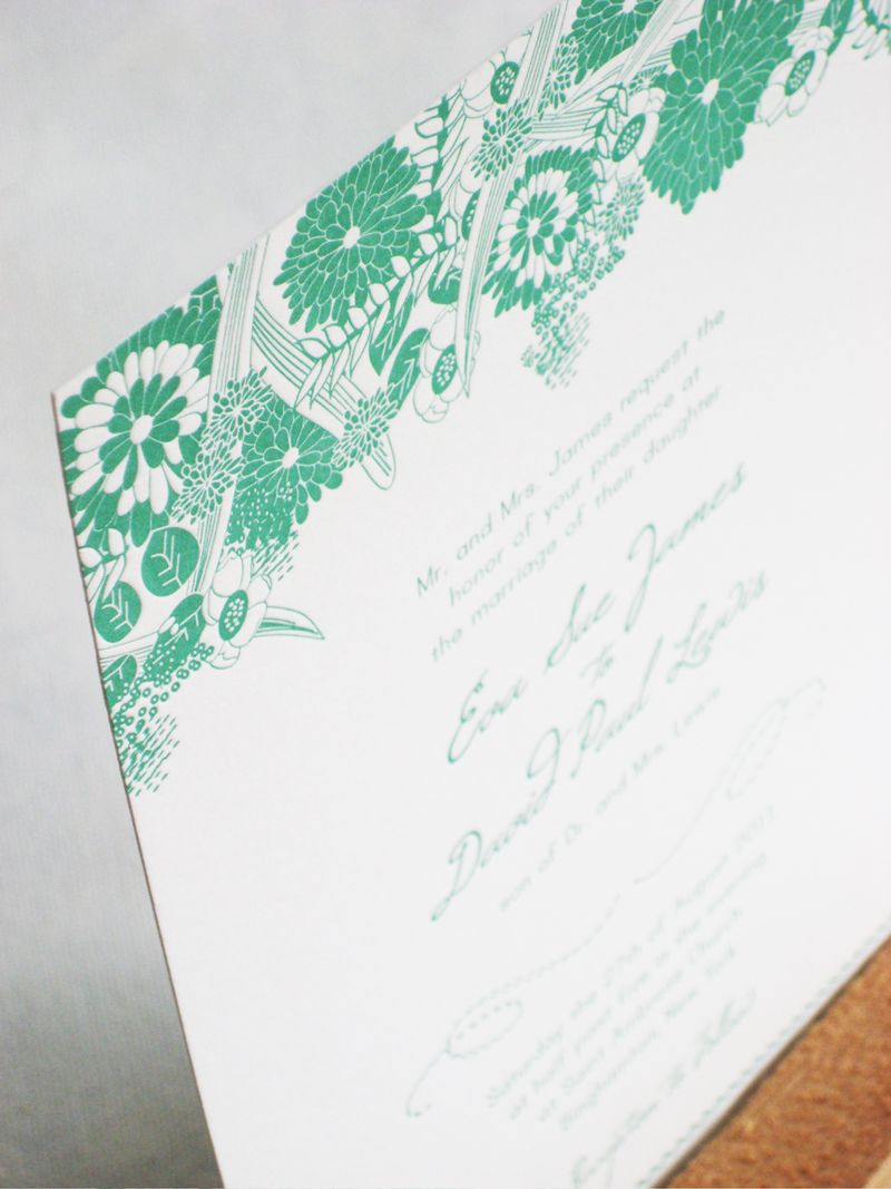 Two-Brunettes-Wedding-Invitation-Green
