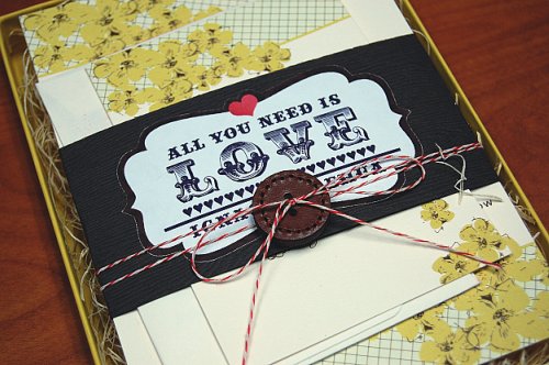 6a00e554ee8a2288330134803f22fb970c 500wi 6a00e554ee8a2288330134803f22fb970c 500wi Lehua + Ignacios Beatles Inspired All You Need is Love Wedding Invitations