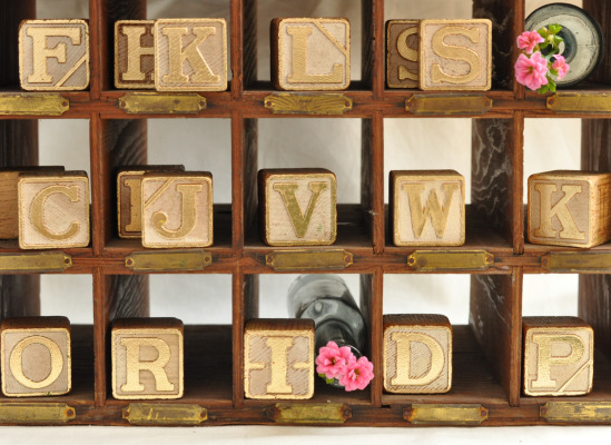 Cabin7-gilded-alphabet-block-letters