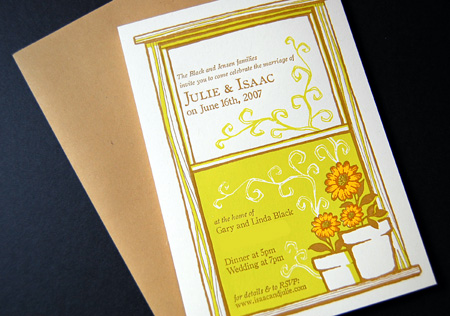 Our Wedding Invitations — Cricket Press