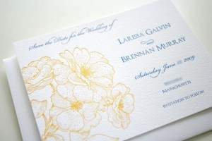 blue-yellow-vintage-floral-letterpress-wedding-save-the-dates