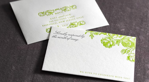 vintage garden rose wedding invitations