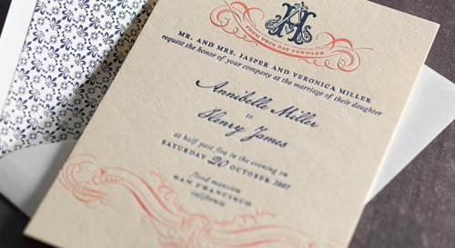 vintage-monogram-wedding-invitation