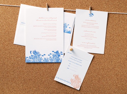 simplesong-coral-letterpress-wedding-invitations