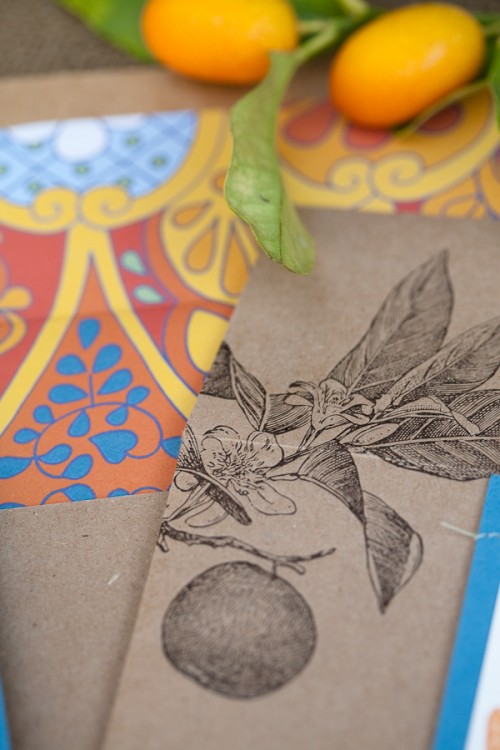 citrus-stitched-wedding-invitations-envelopes
