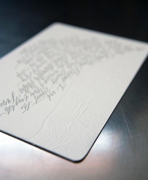 betsy dunlap letterpress calligraphy wedding invitations