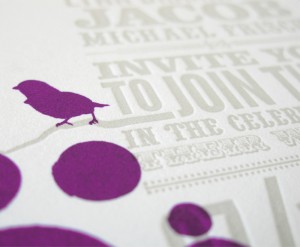 Orange-Purple-Letterpress-Wedding-Invitations