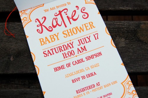 red-orange-letterpress-baby-shower-invitations