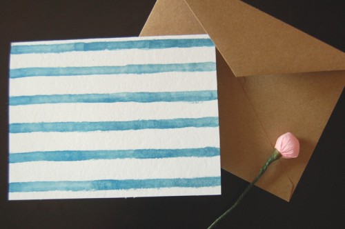 watercolor-stripes-card